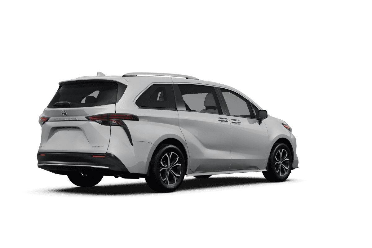 Toyota Sienna - Back view Toyota Sienna - Back view