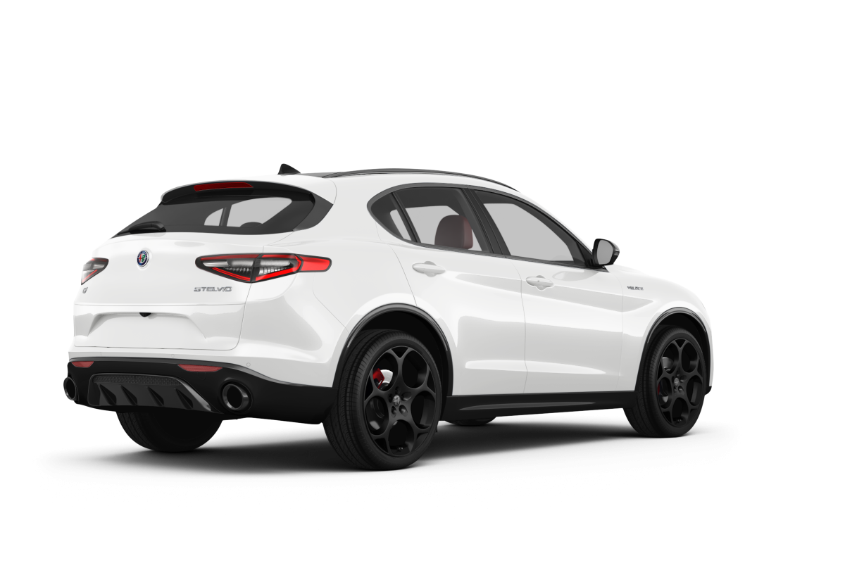 Alfa Romeo Stelvio - Back view Alfa Romeo Stelvio - Back view