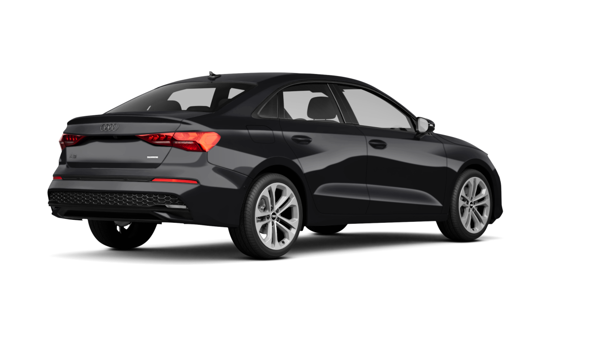 Audi A3 - Back view Audi A3 - Back view