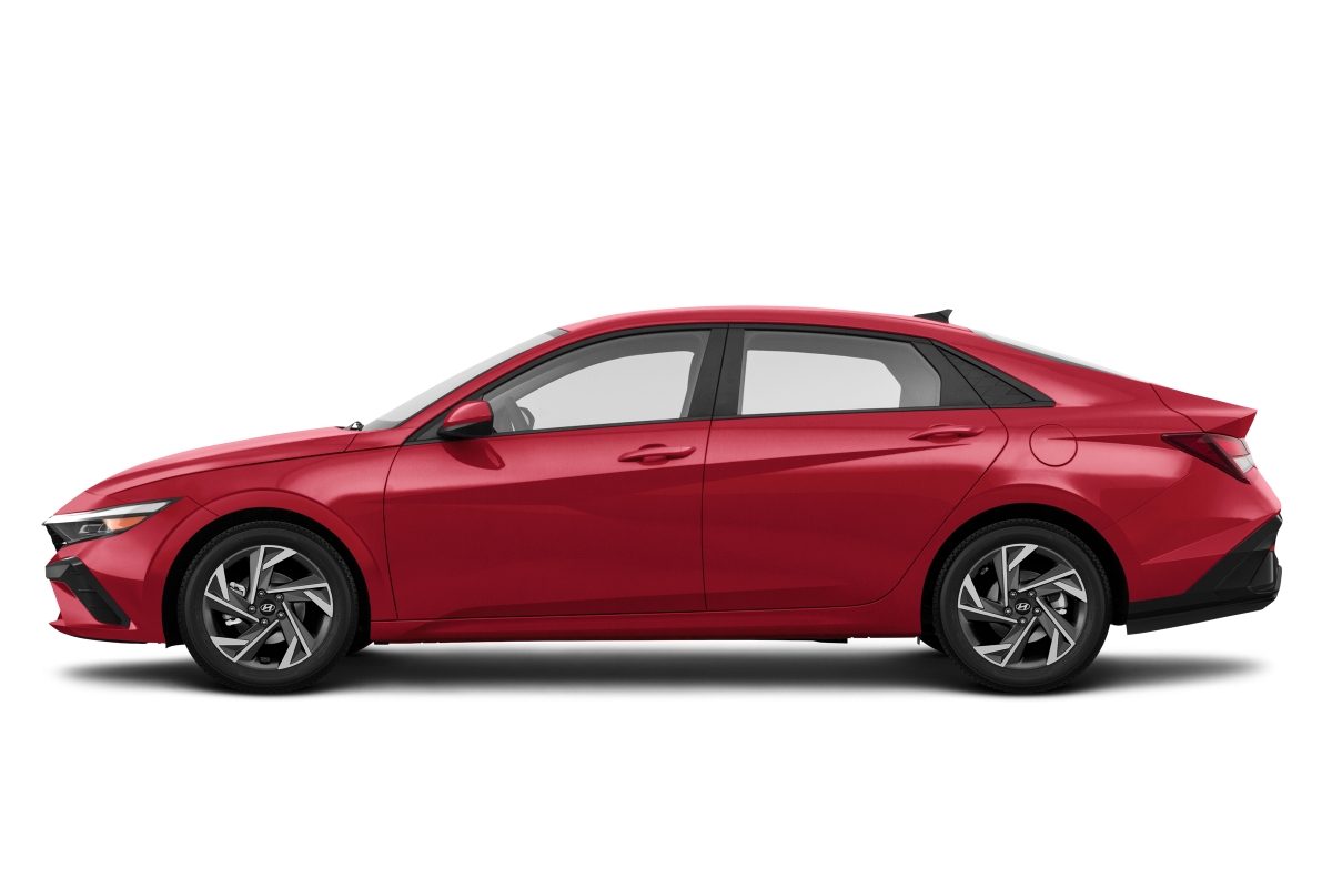 Hyundai Elantra - Side view Hyundai Elantra - Side view