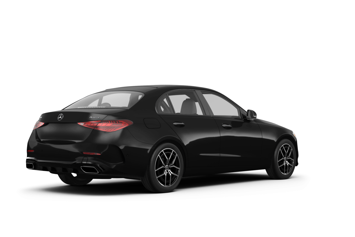 Mercedes-Benz C-Class - Back view Mercedes-Benz C-Class - Back view