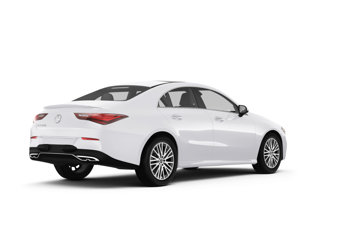 Mercedes-Benz CLA - Back view Mercedes-Benz CLA - Back view