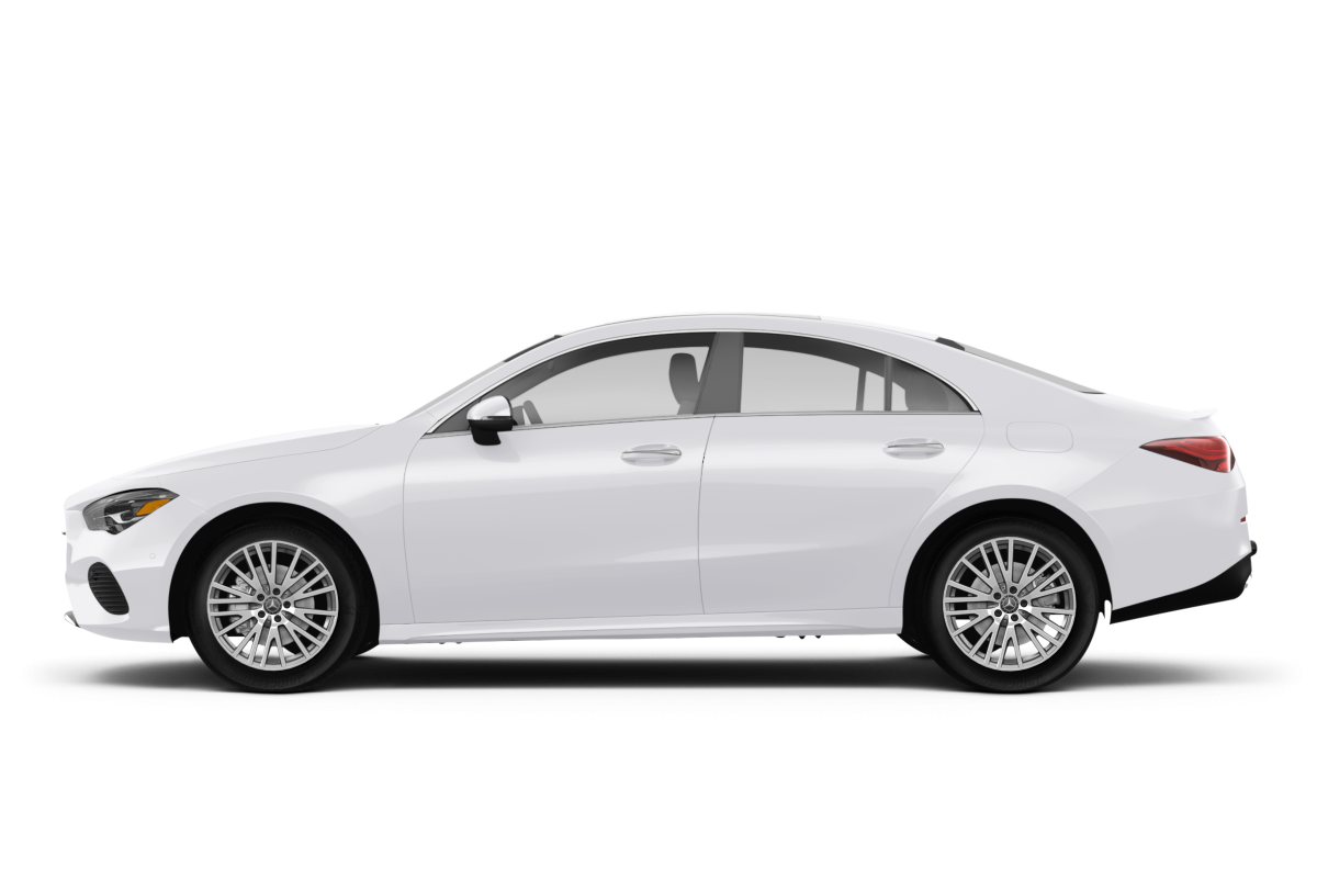 Mercedes-Benz CLA - Side view Mercedes-Benz CLA - Side view
