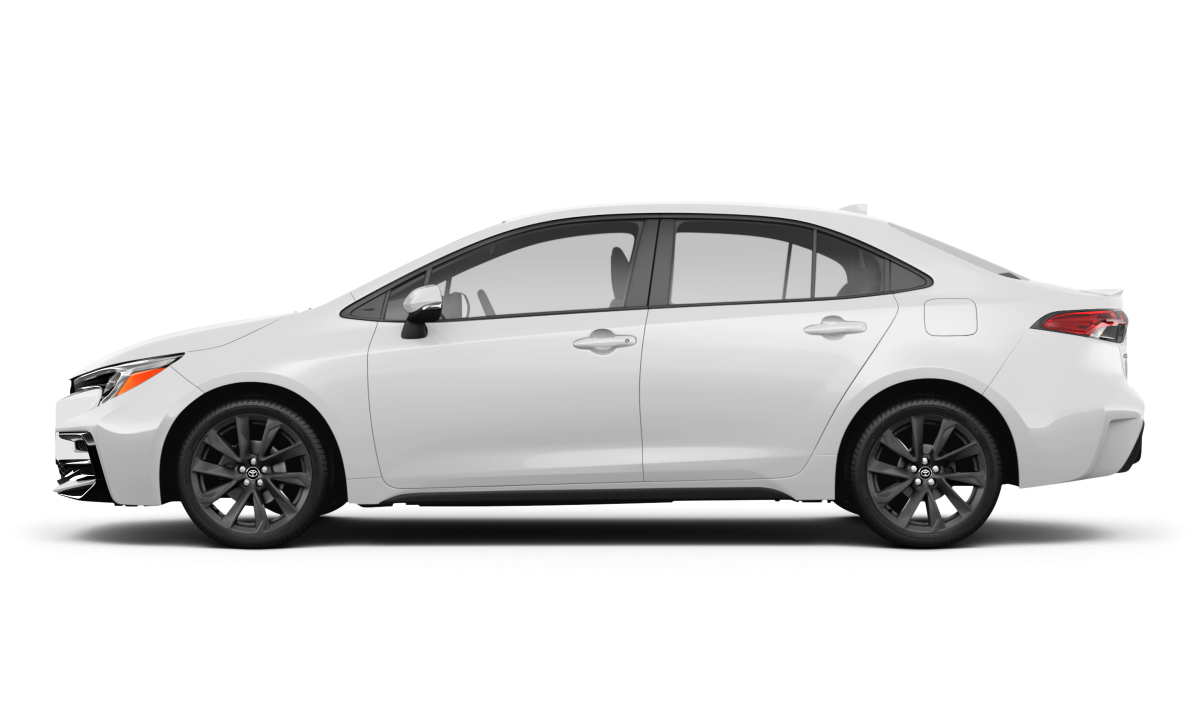Toyota Corolla Hybrid - Side view Toyota Corolla Hybrid - Side view